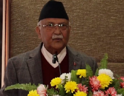  राष्ट्रिय हितलाई तिलाञ्जली दिएर सत्तामा जाने काममा एमाले लाग्दैन : प्रधानमन्त्री ओली 